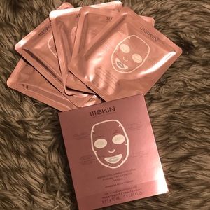 111Skin Rose Gold Brightening Face Masks. Set of 5